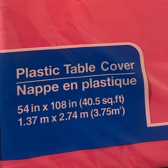 Rainbow party supplies banner table cloth party hat 4pc - Picture 5 of 7